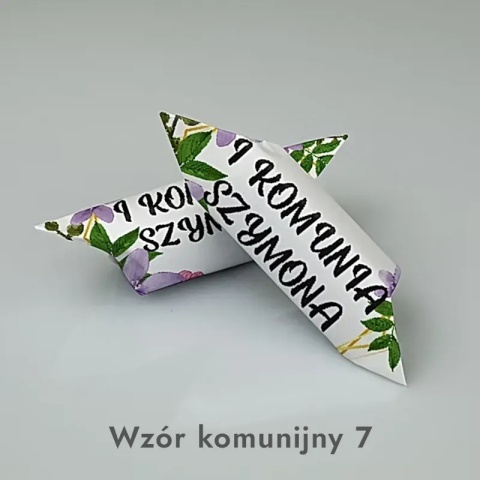 Krówki na I komunię (pakiet wzorów nr 1)